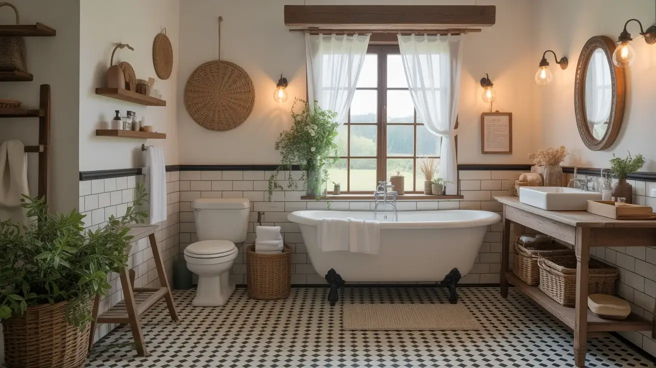 Farmhouse Bathroom Decor