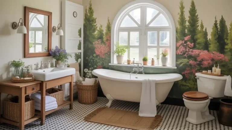 Garden Cottage Bathroom Decor Ideas That Bring Nature's Charm Indoors