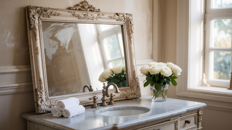 Shabby Chic Bathroom Decor