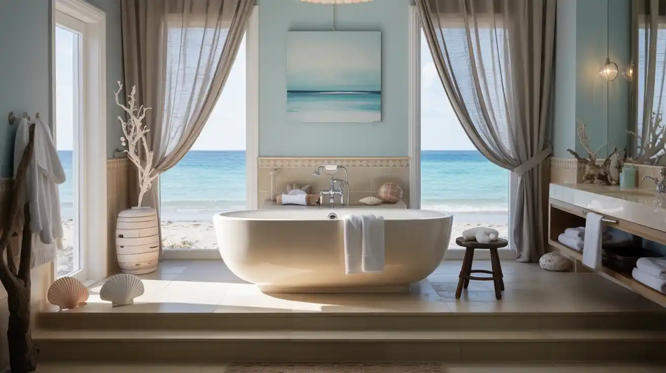 Beach-Inspired Bathroom Decor Ideas That Will Transform Your Space Into a Coastal Retreat