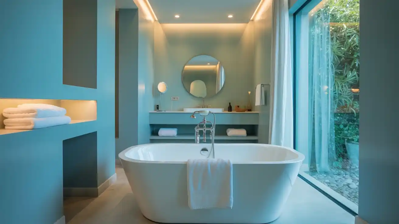 Light Blue Paint Colors That Will Transform Your Bathroom Into a Serene Oasis
