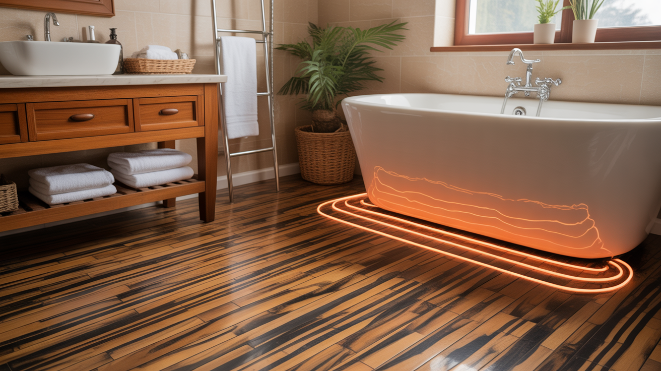 tiger stripe bamboo flooring