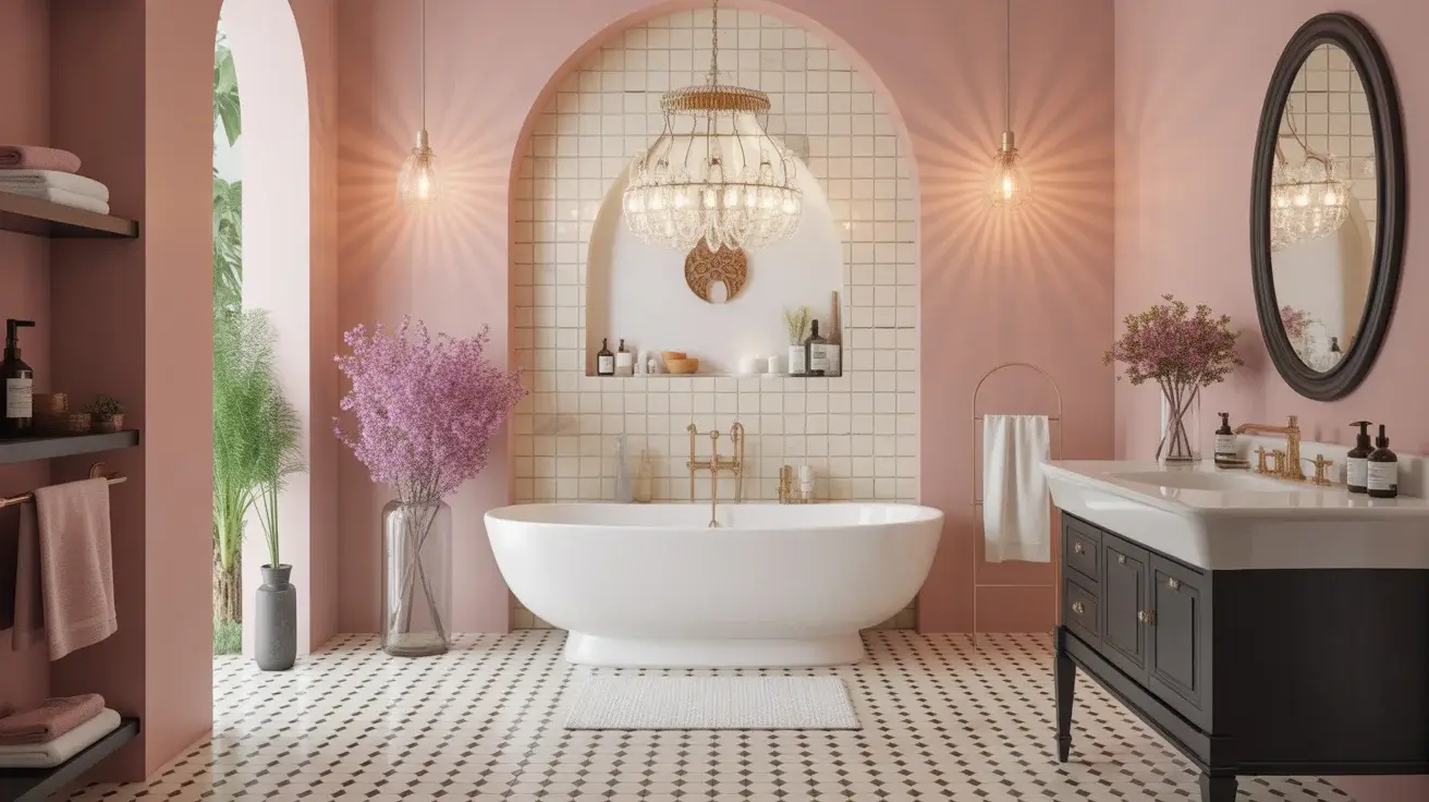 elegant bathroom decor