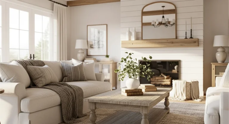 25 Cozy & Chic Farmhouse Living Room Decor Ideas You’ll Adore!