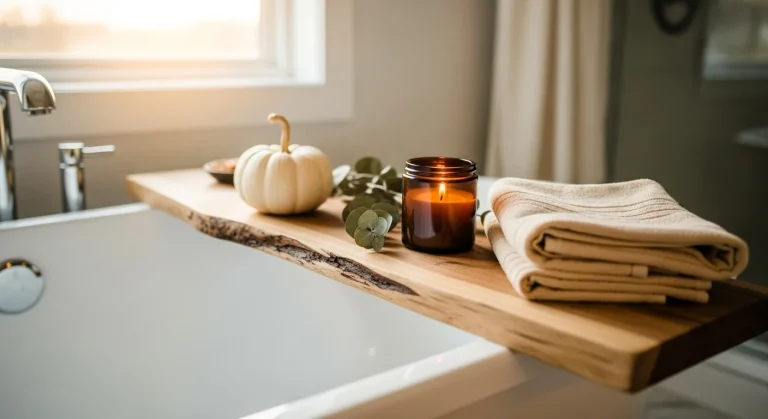 Top 19 Harvest Fall Bathroom Vignettes You Need This Season!