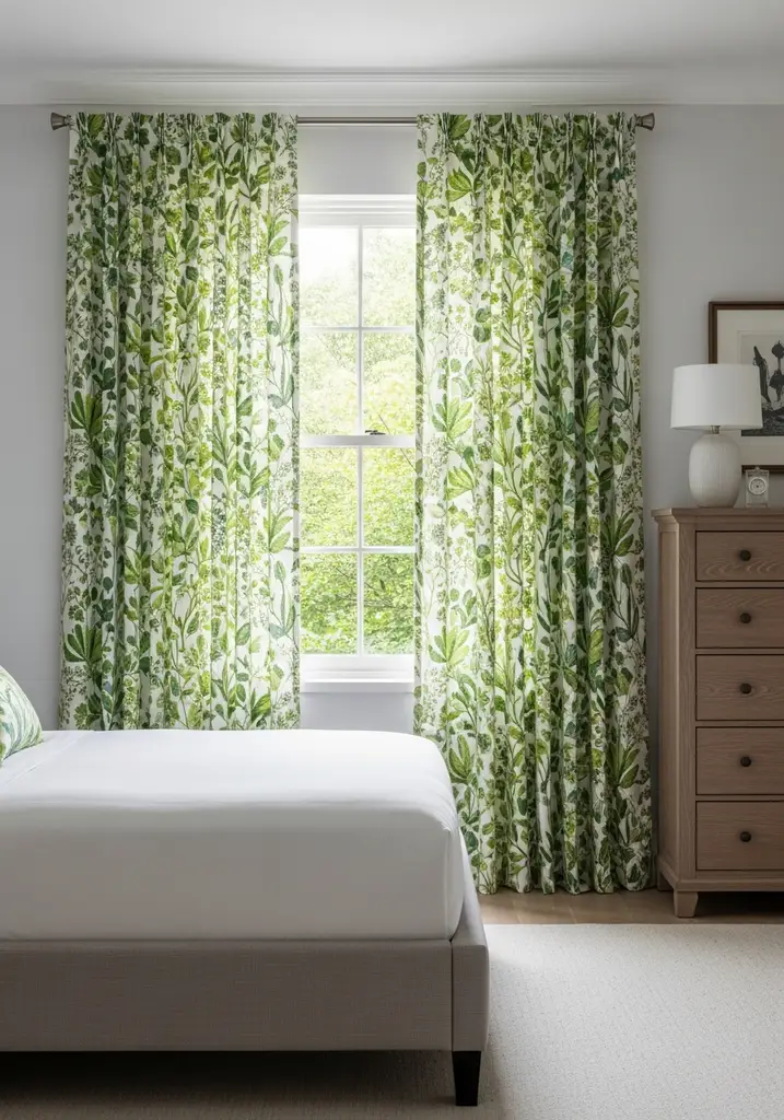 patterned-curtains-for-visual-interest