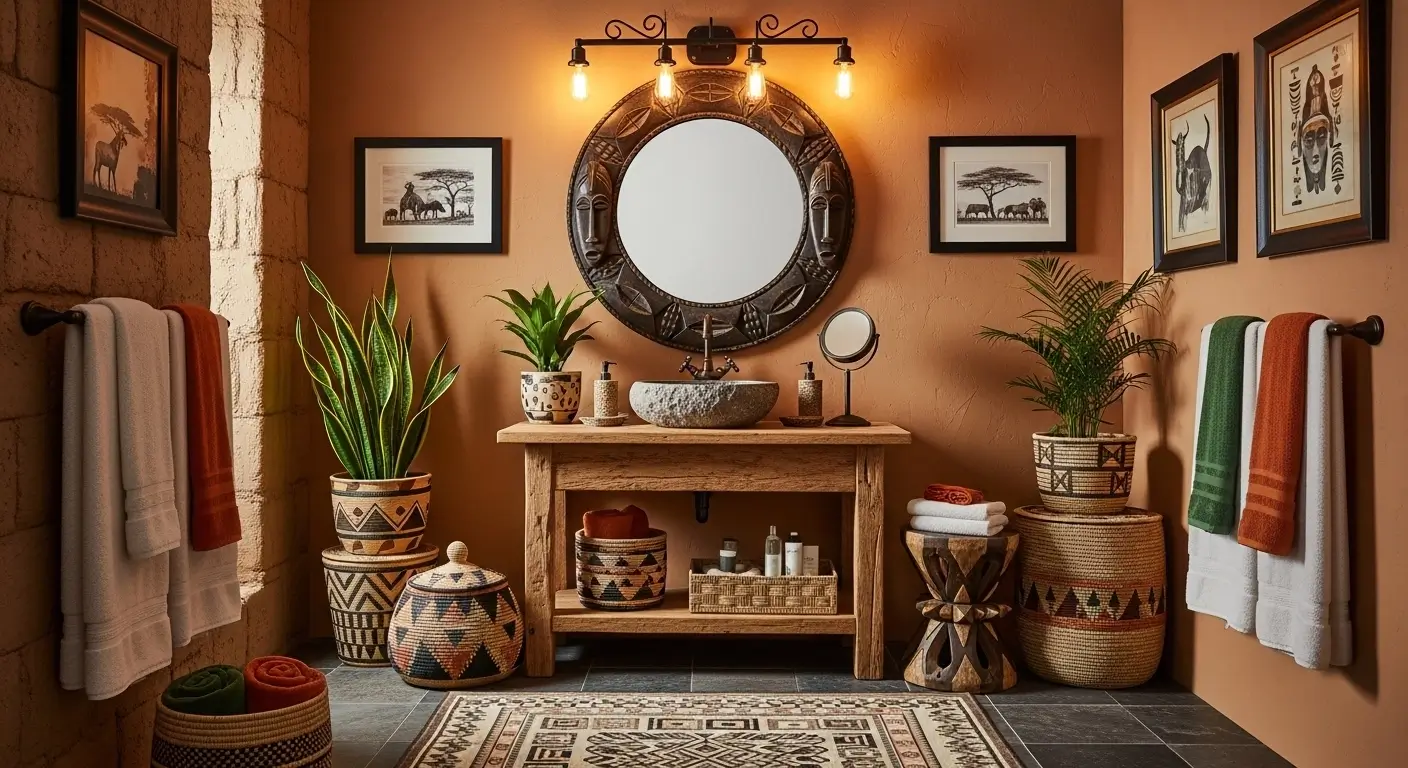 Africa Bathroom Decor Ideas