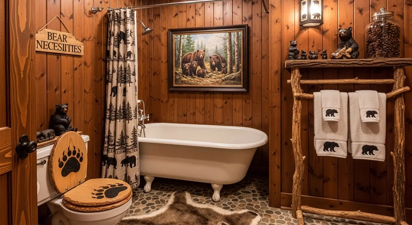 Bear Bathroom Decor Ideas