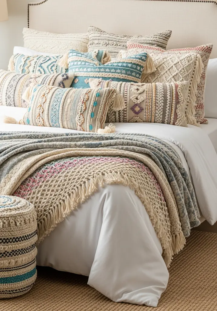 adorn-with-boho-pillows-and-throws