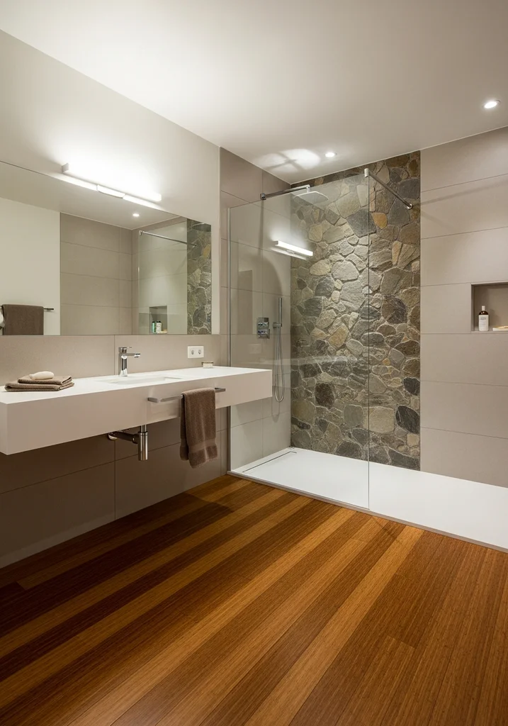bamboo-flooring-with-stone-accents