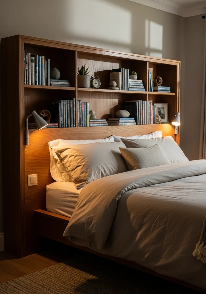 bookcase-headboard