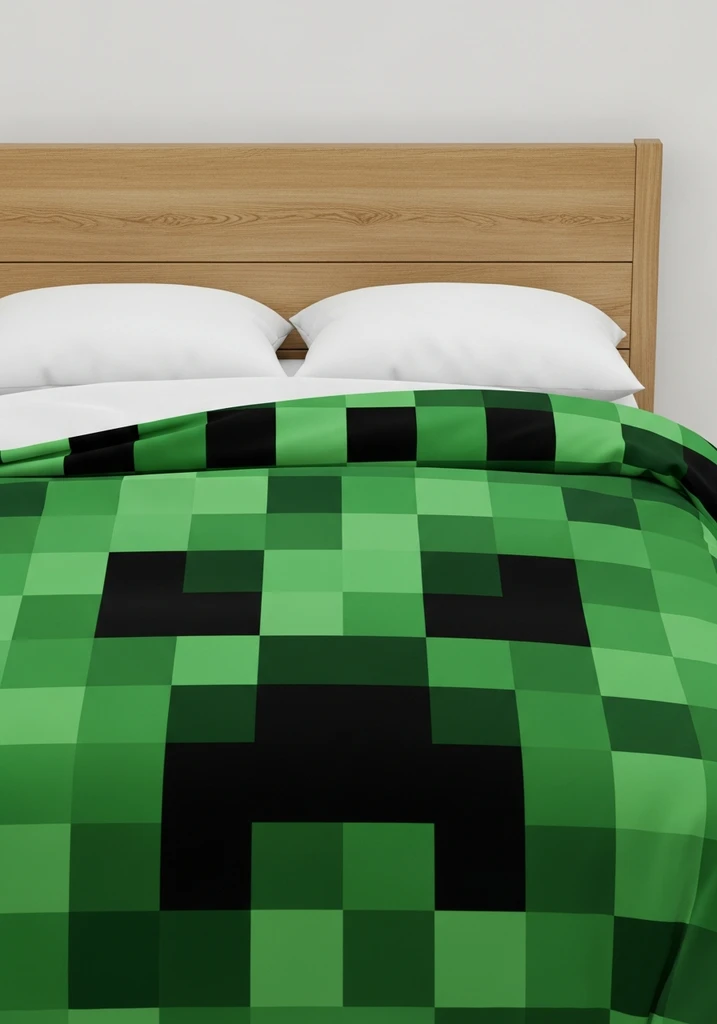 creeper-inspired-bedding
