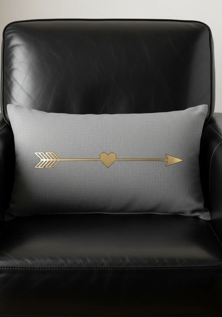 cupid-arrow-design-pillow