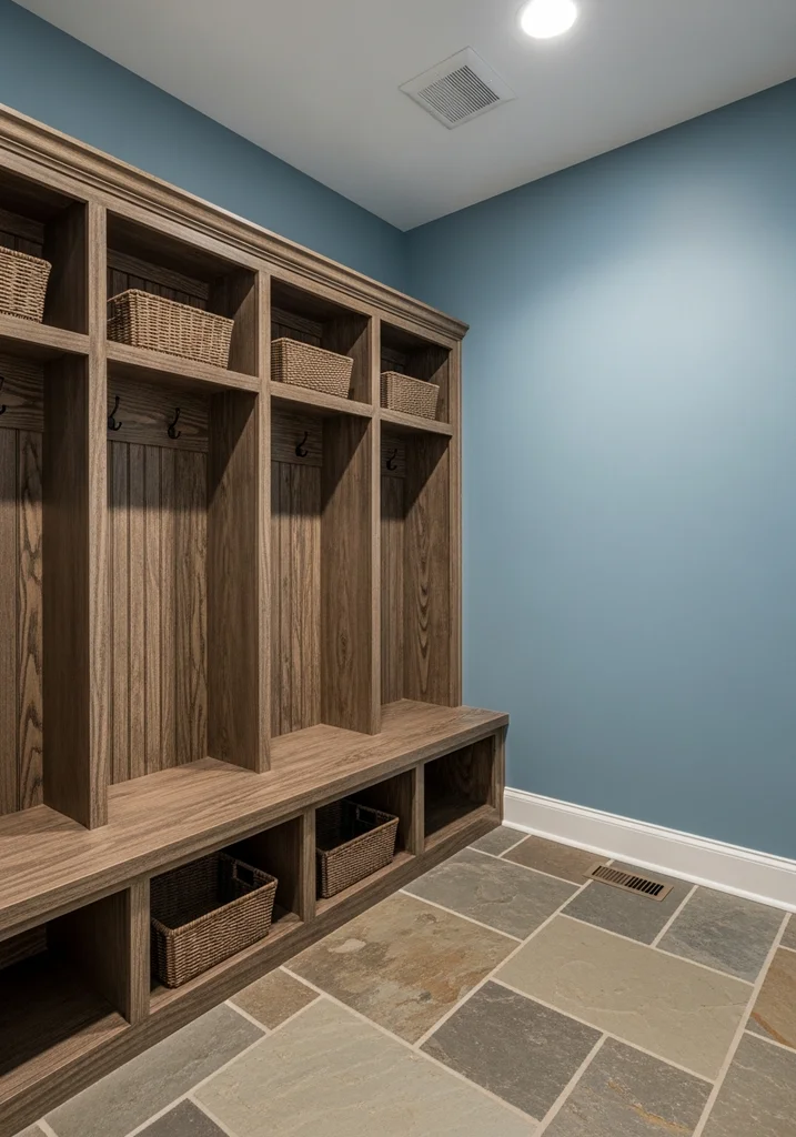 durable-stone-blue-mudroom