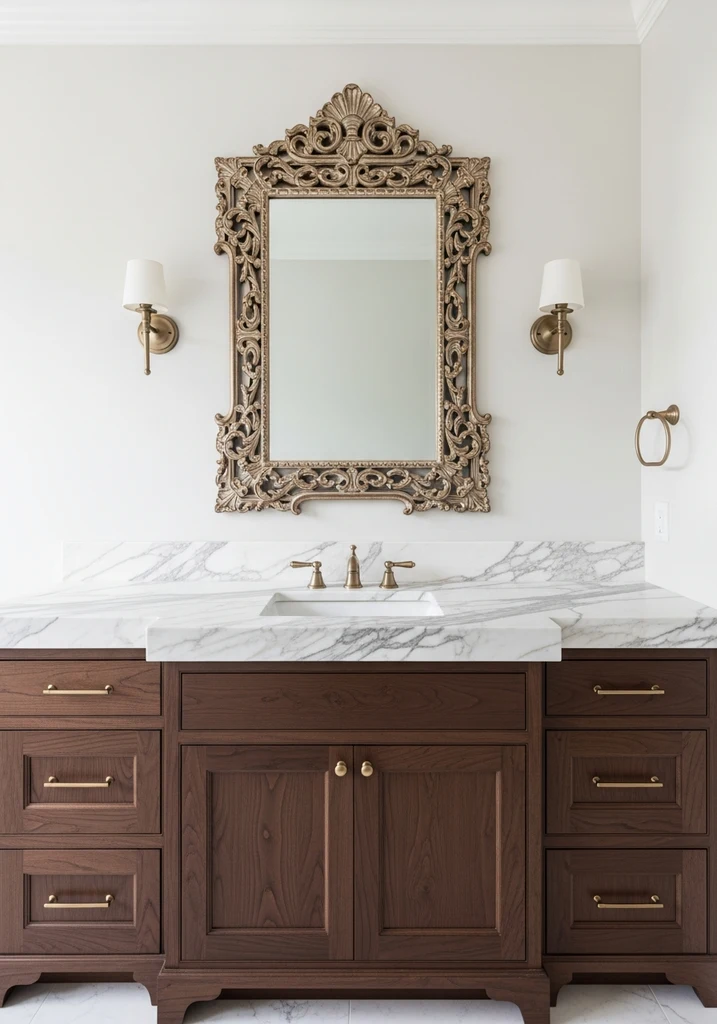 luxurious-marble-and-dark-wood