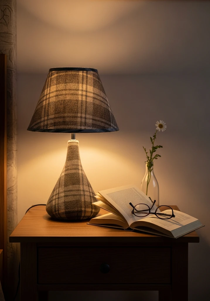 unique-plaid-lampshade