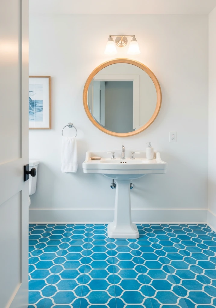 vibrant-blue-geometric-patterns