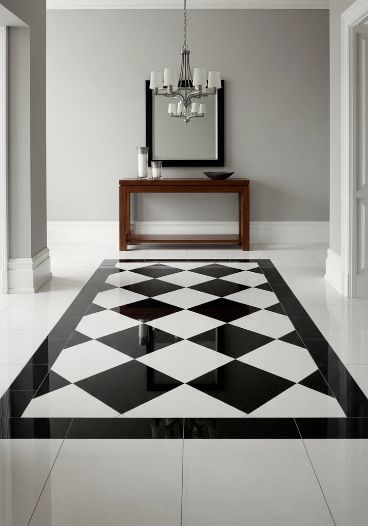 checkerboard-with-a-border-design