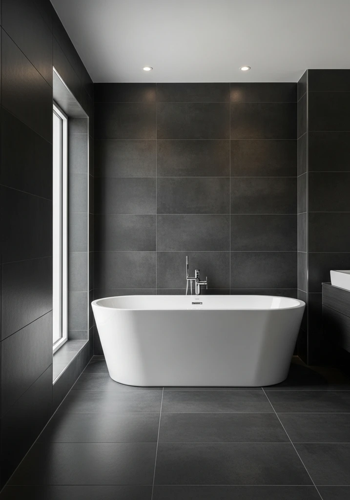 elegant-charcoal-tile-walls
