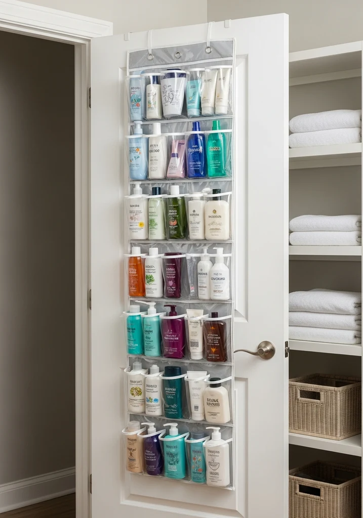 hanging-shoe-organizers-repurposed