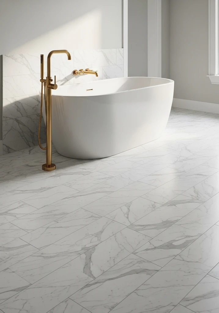 luxurious-carrara-marble-look